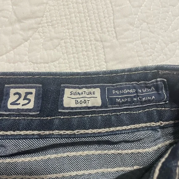 Miss Me Dark Blue Flare Jeans - Picture 6 of 6